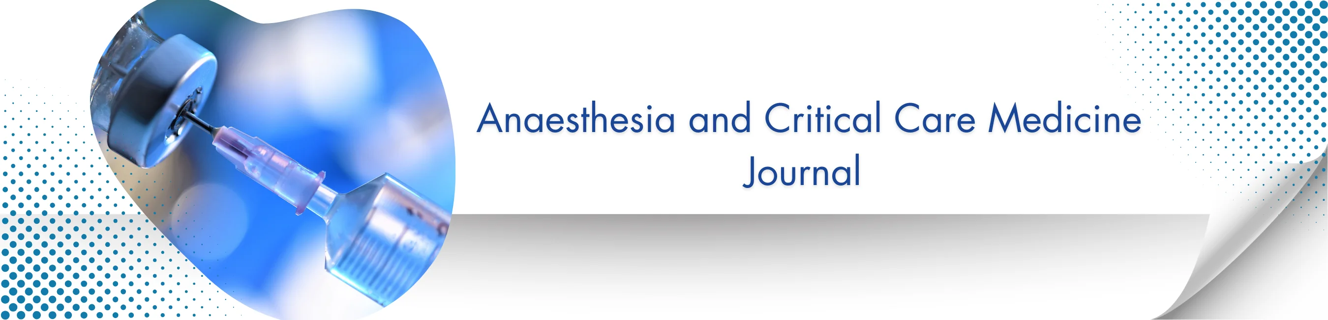 Banner Image of Anaesthesia and Critical Care Medicine Journal