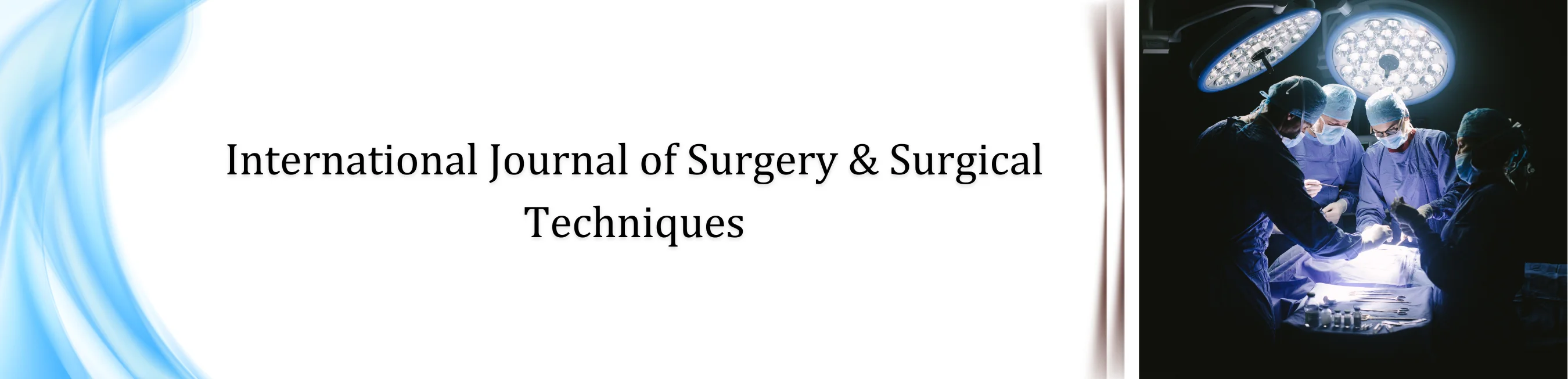 Banner Image of International Journal of Surgery & Surgical Techniques