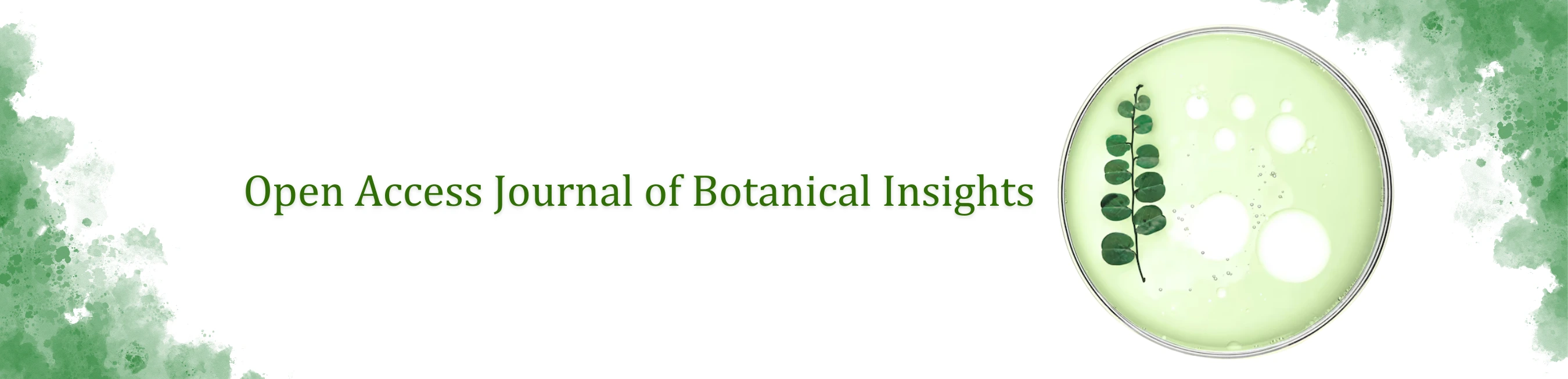 Banner Image of Open Access Journal of Botanical Insights